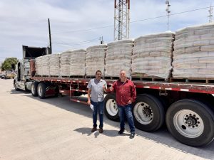 LLEGA A PUERTO LIBERTAD PRIMER CARGAMENTO DE CEMENTO DE CONVENIO CELEBRADO CON MARIANA TRINITARIA