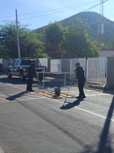 CON SEÑALIZACIÓN VIAL, GOBIERNO MUNICIPAL REFUERZA LA SEGURIDAD EN ZONAS ESCOLARES