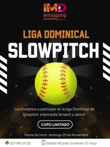 Liga dominical  De slowpitch Apúntate !