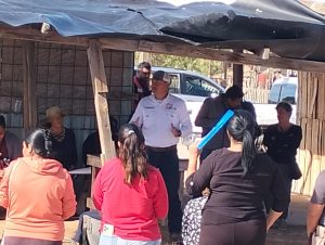 REALIZAN REUNIÓN CON VECINOS DE LA COLONIA ANTORCHA CAMPESINA PARA PRESENTAR PROYECTO DE MEJORA EN EL SERVICIO DE AGUA POTABLE
