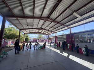 FOMENTAN VALORES CÍVICOS EN PREESCOLAR EN EL MARCO DEL DÍA DE LA BANDERA